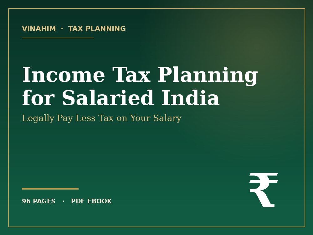 Income Tax Planning for Salaried India